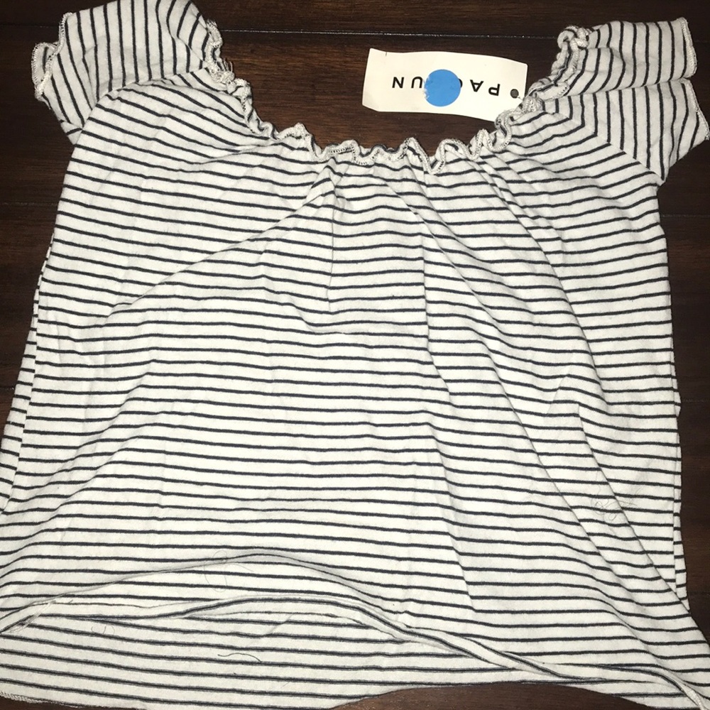 Stripped crop top